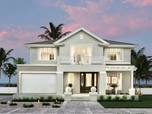 Luxury Modular Light Steel Frame Prefabricated Villas Customized Design for Apartment Use