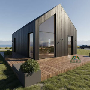 Fast Delivery Solar Powered Eco-Friendly Durable Contemporary Waterproof Prefab Log Cabin Wooden Houses Home for Hotel Resort