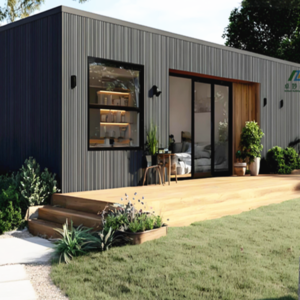 High Quality Waterproof Wooden Modular House Quick Build Residential Villa Apartment Hotel Office Building Kit Home