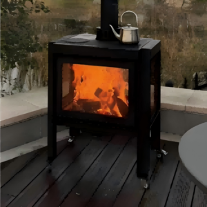 The Future of Fire is Here – Smart Electric Fireplace with Voice Control