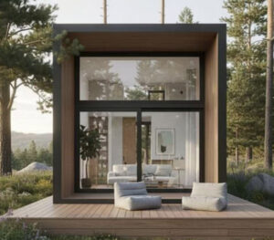 Low Price Wooden Cabin House For Office Studio Villa Use