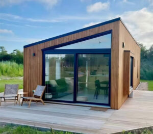 2-Bedroom Prefab Cabin Home with Fully Equipped Kitchen & Bath