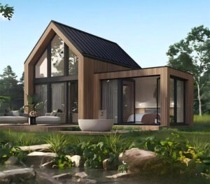 Best Selling Prefab Log Cabin Home for Office Villa Use