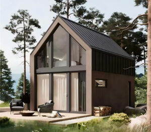 Insulated All-Season Prefab Cabin Home for Extreme Cold Climates