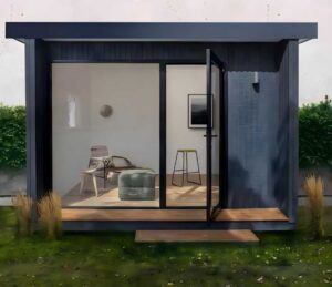 Modern Garden Pod for Work from Home - Fast Installation, Energy Efficient