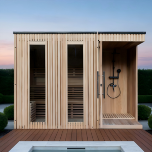Small Household Sauna Pod | Portable Private Indoor Sauna