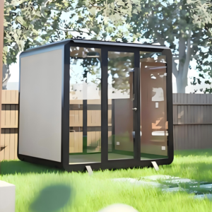 Backyard Glass Garden Pod - 360° View, Waterproof, Cozy Retreat