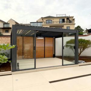 Premium Aluminum Pergola with Canopy – Rustproof Backyard Shade Structure